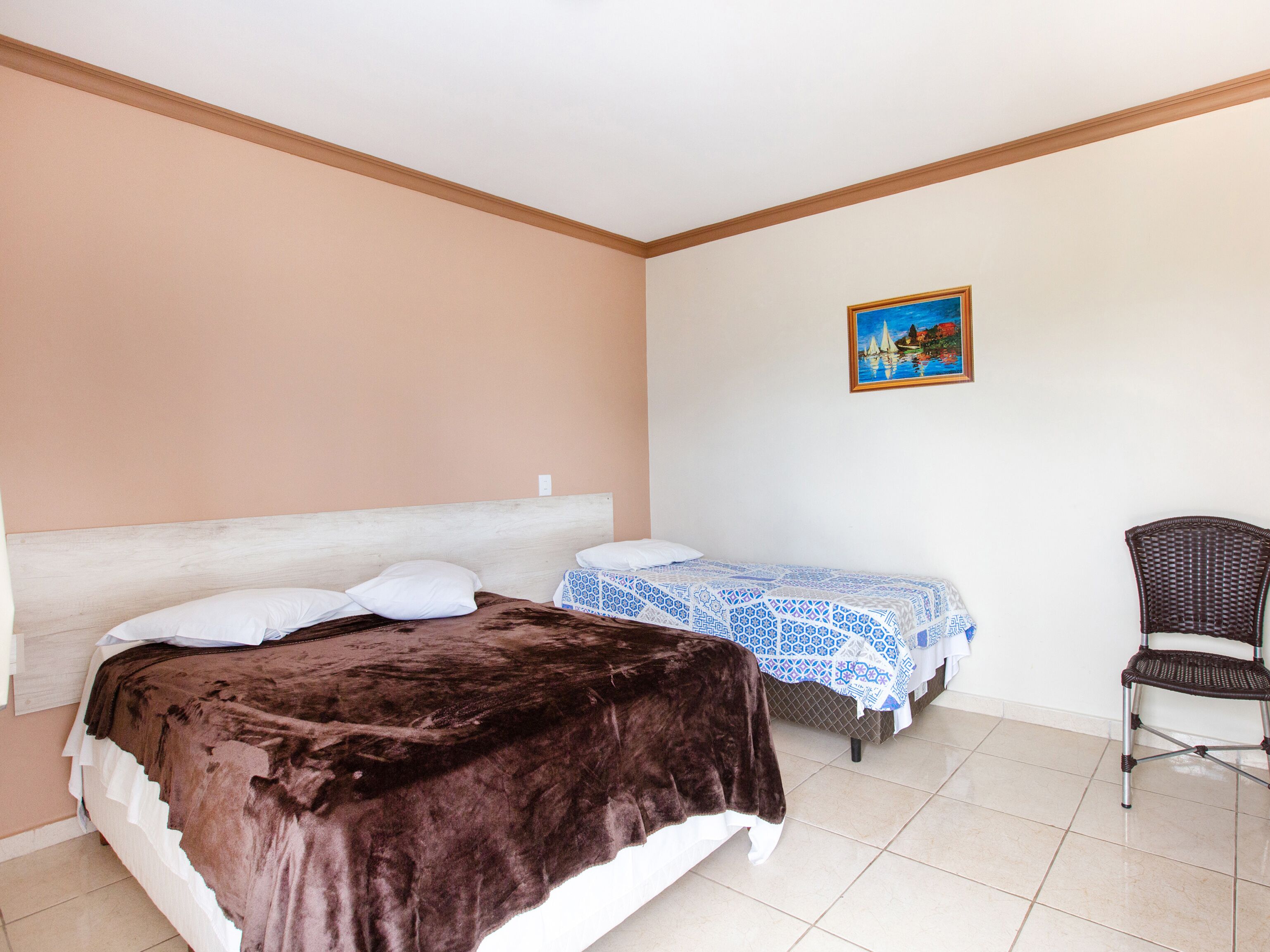 triple room, 3 single beds | minibar, desk, free wifi, bed sheets
