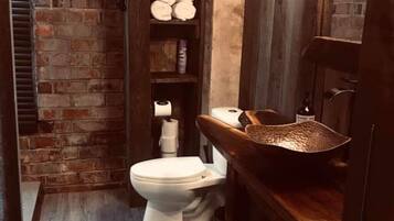 Douche, papier de toilette