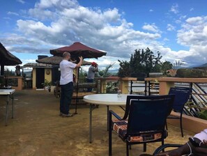 Restaurante al aire libre