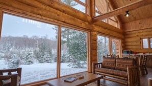 Lodge des Loups (Moyen) | リビング エリア