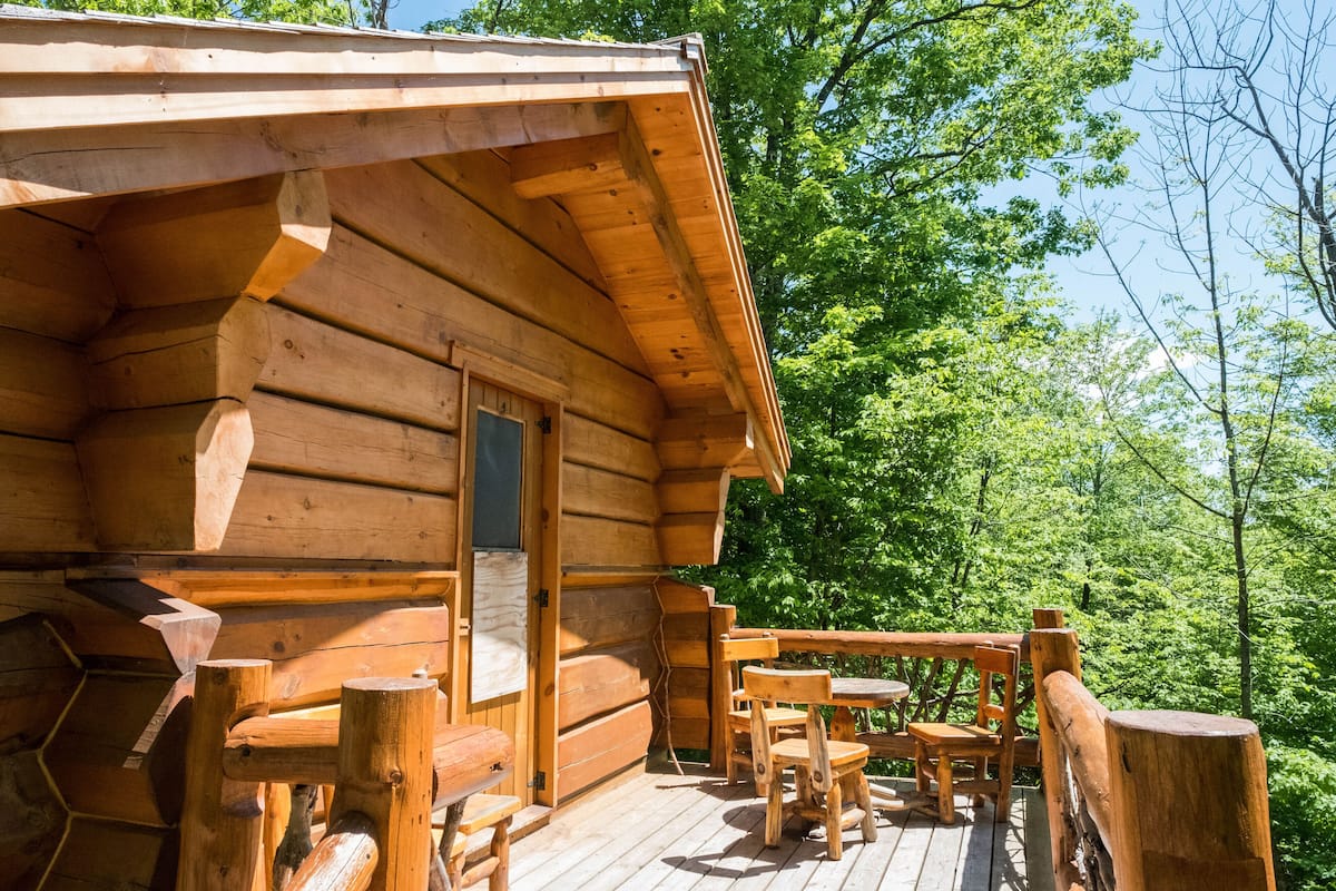 Cabane Prospecteur | Terraza o patio