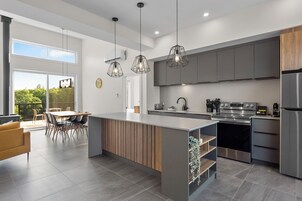 全景木屋 | 私人厨房 | 公用冰箱、公用微波炉、清洁用品