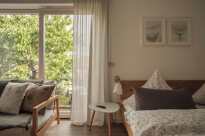 2 chambres, accès au Wi-Fi (inclus), literie fournie