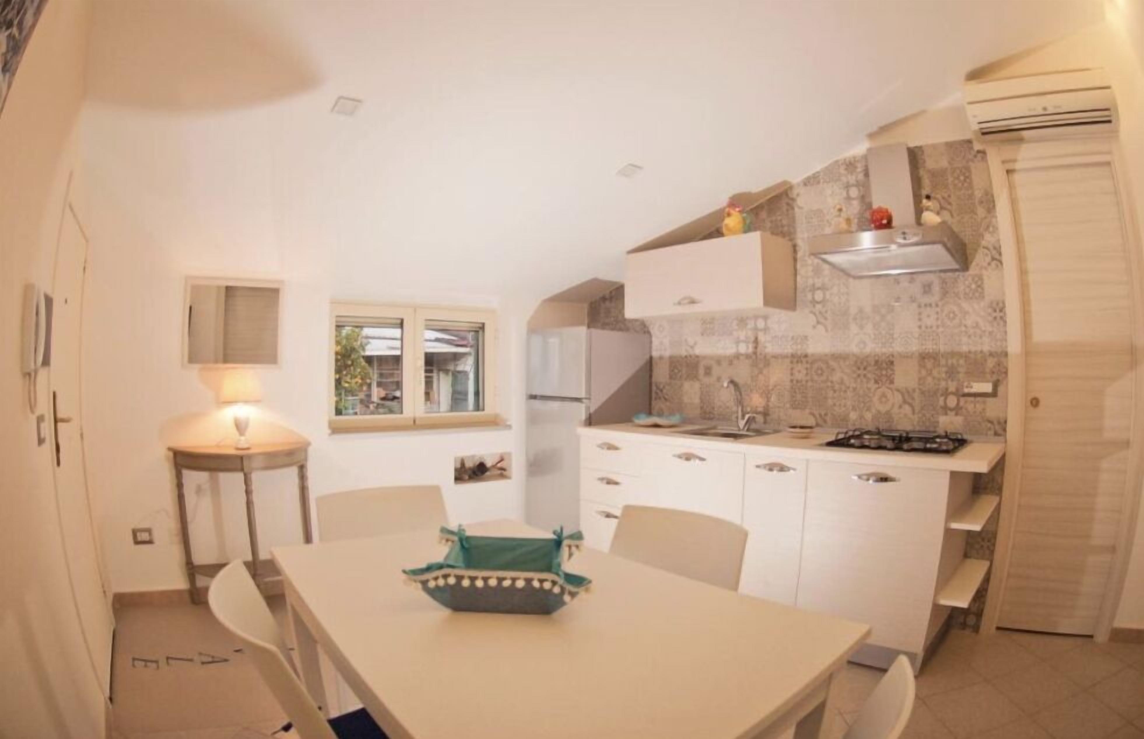 Microwave, oven, coffee/tea maker, cookware/dishes/utensils