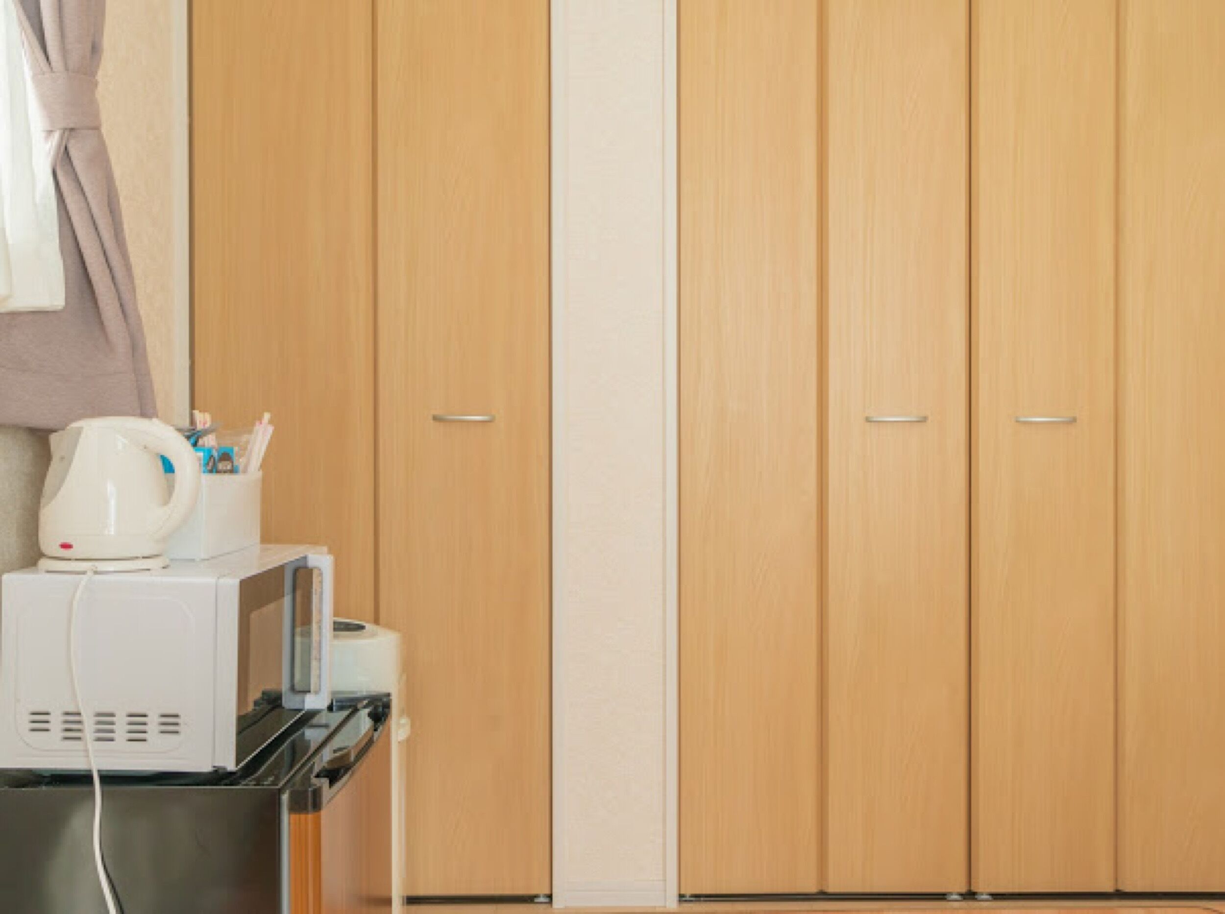 1 bedroom, desk, laptop workspace, iron/ironing board