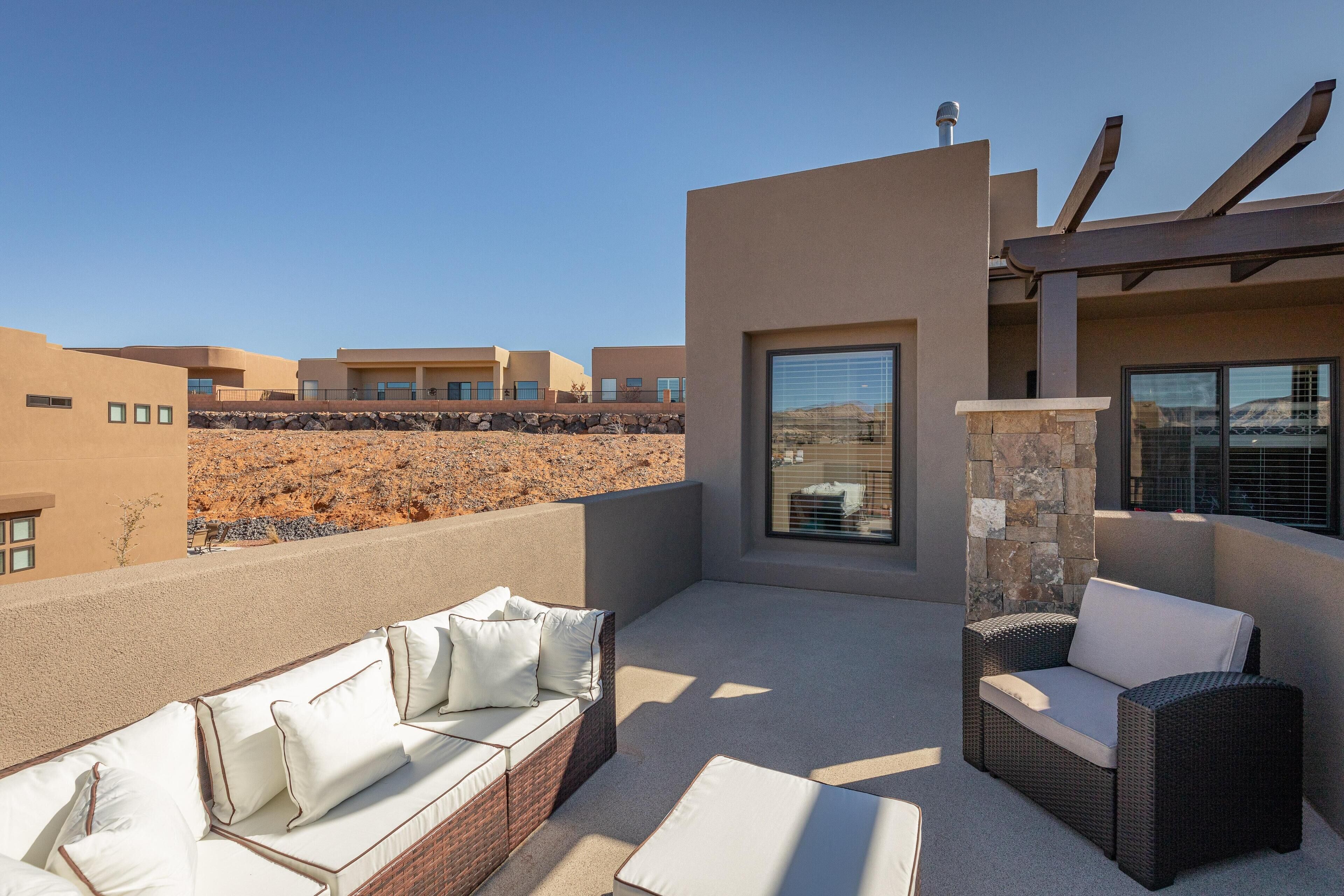 Townhouse, flere senger (Clifftop) | Balkong