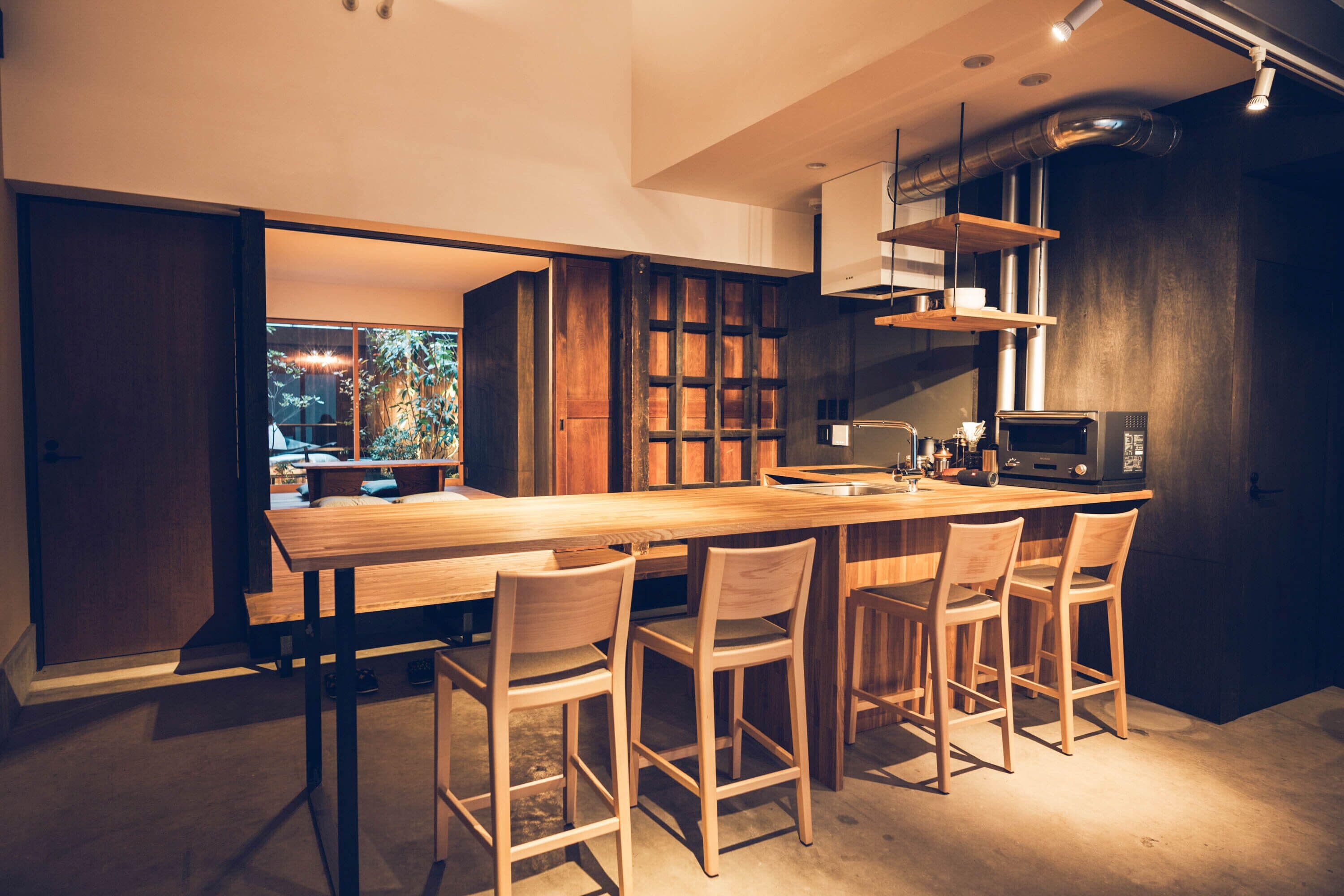 Private Vacation Home with Open-air Bath | Private kitchenette | Mini-fridge, microwave, coffee/tea maker, electric kettle