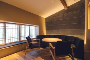 Private Vacation Home - ASAHI no IE | Living area | Flat-screen TV, heated floors - Asahi House Kyoto Dog Friendly (Kyoto)