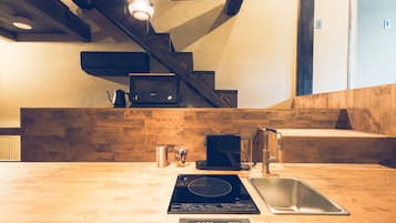 Private Vacation Home | Private kitchenette | Fridge, microwave, stovetop, espresso maker