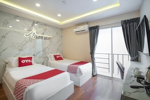 ห้องพรีเมียร์ทวิน | มินิบาร์, โต๊ะทำงาน, Wi-Fi ฟรี