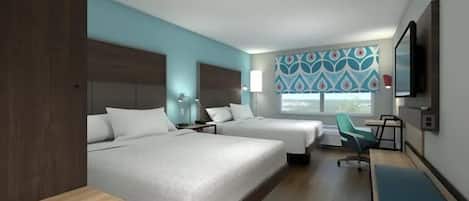 Individuell inredning, unika möbler, skrivbord och gratis wi-fi