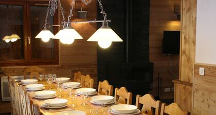 Chalet camp de base pour tribu, sportif,wifi,5 ch
