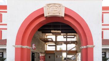 Entrada de la propiedad