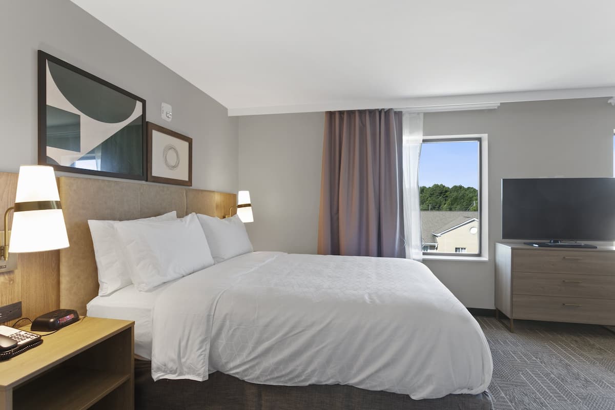 1 habitación y ropa de cama hipoalergénica