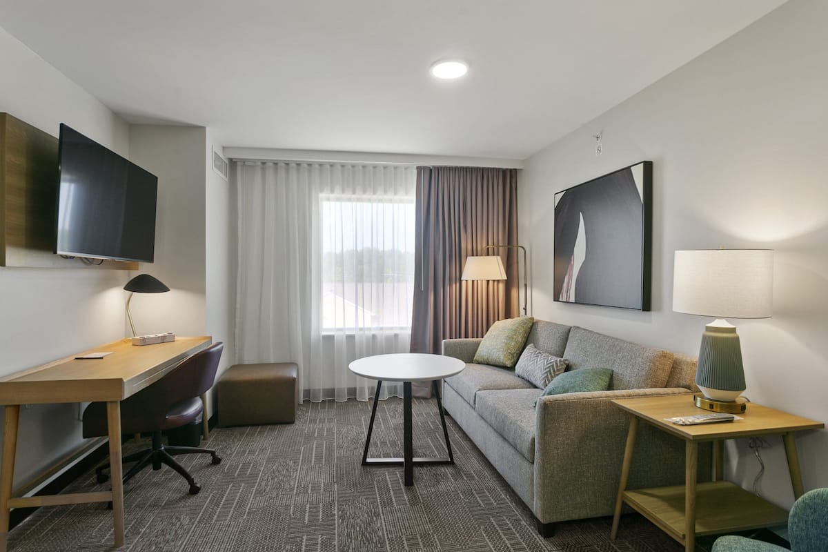 1 habitación y ropa de cama hipoalergénica