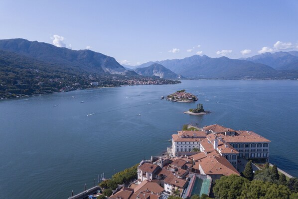 Aerial view - La Rosa Dei Venti Lake View Terrace, Stresa, Italy (Stresa)