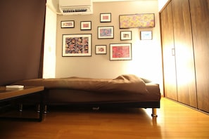 Apartemen (201, 202) | 1 kamar tidur dan Wi-Fi gratis