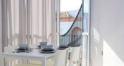 Bright apartment in the town centre