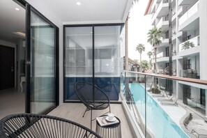 2-Bedroom Pool View | In-room safe, desk, blackout curtains, soundproofing - Palmyrah Surin Beach Residence (Choeng Thale)