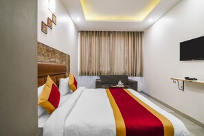 1 soverom, strykejern/-brett, wi-fi (inkludert) og sengetøy