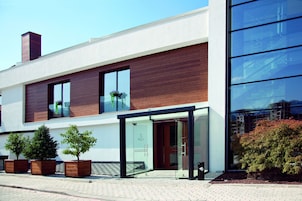 Fassade der Unterkunft