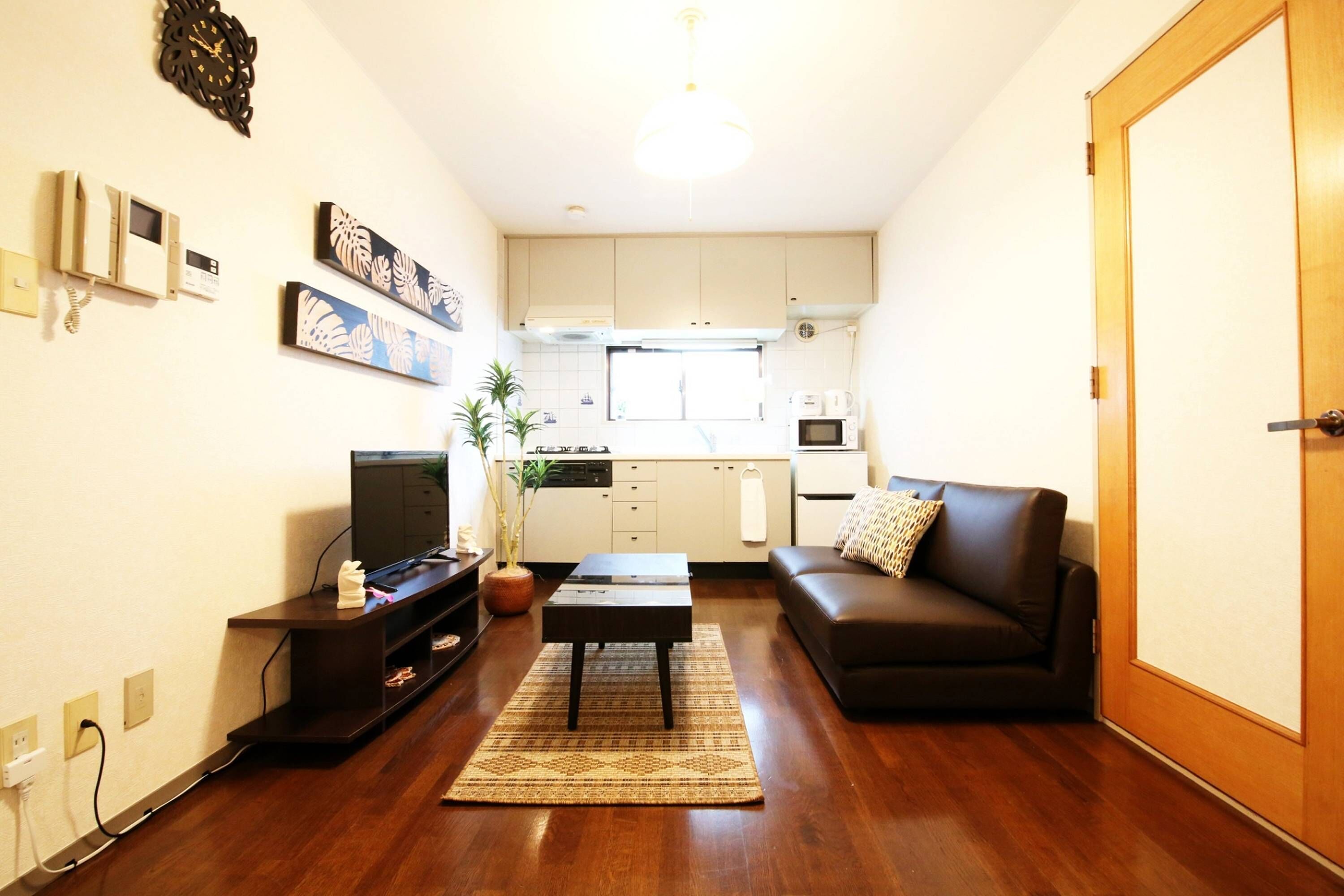 Apartment (Private Room) | Wohnzimmer | Flachbildfernseher