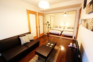 Leilighet (Private Room) | 1 soverom, strykejern/-brett og wi-fi (inkludert)