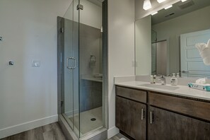 Bathtub, hair dryer, towels