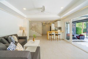 Sala de estar en el lobby