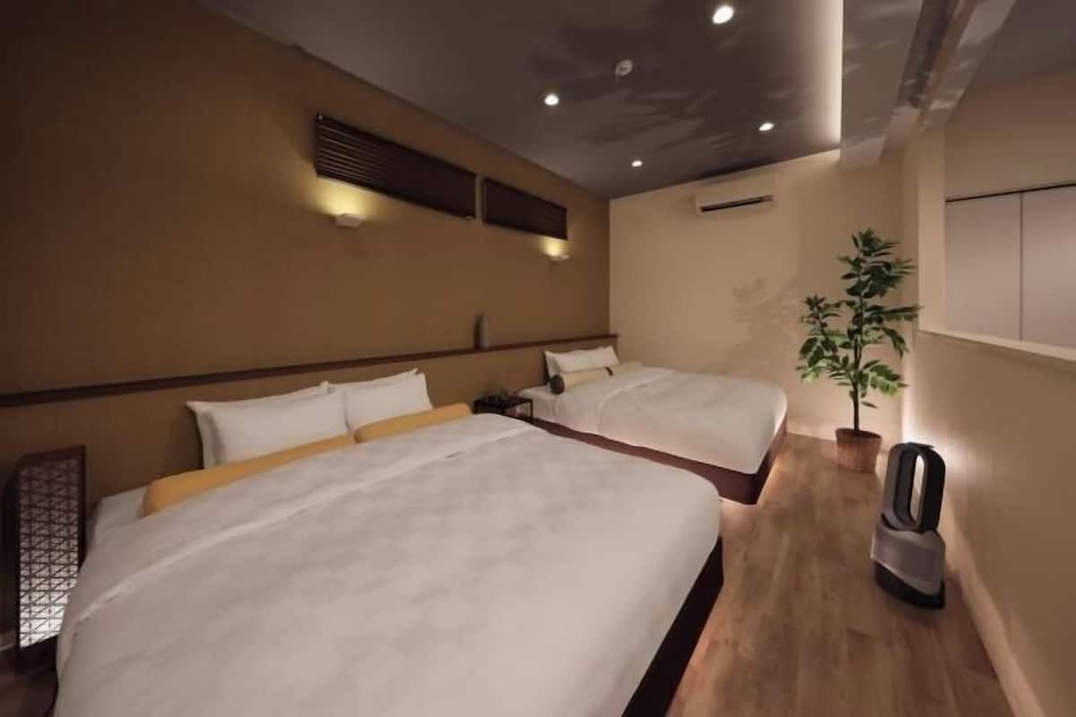 2 chambres, minibar, décoration personnalisée, ameublement personnalisé