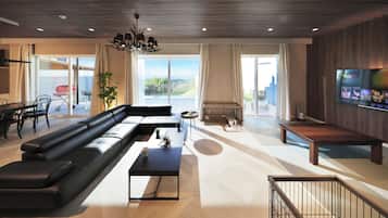 Room C -Excellence V.I.P Suite Pool and Spa with Dogs- | Minibar, individually decorated, individually furnished, free WiFi