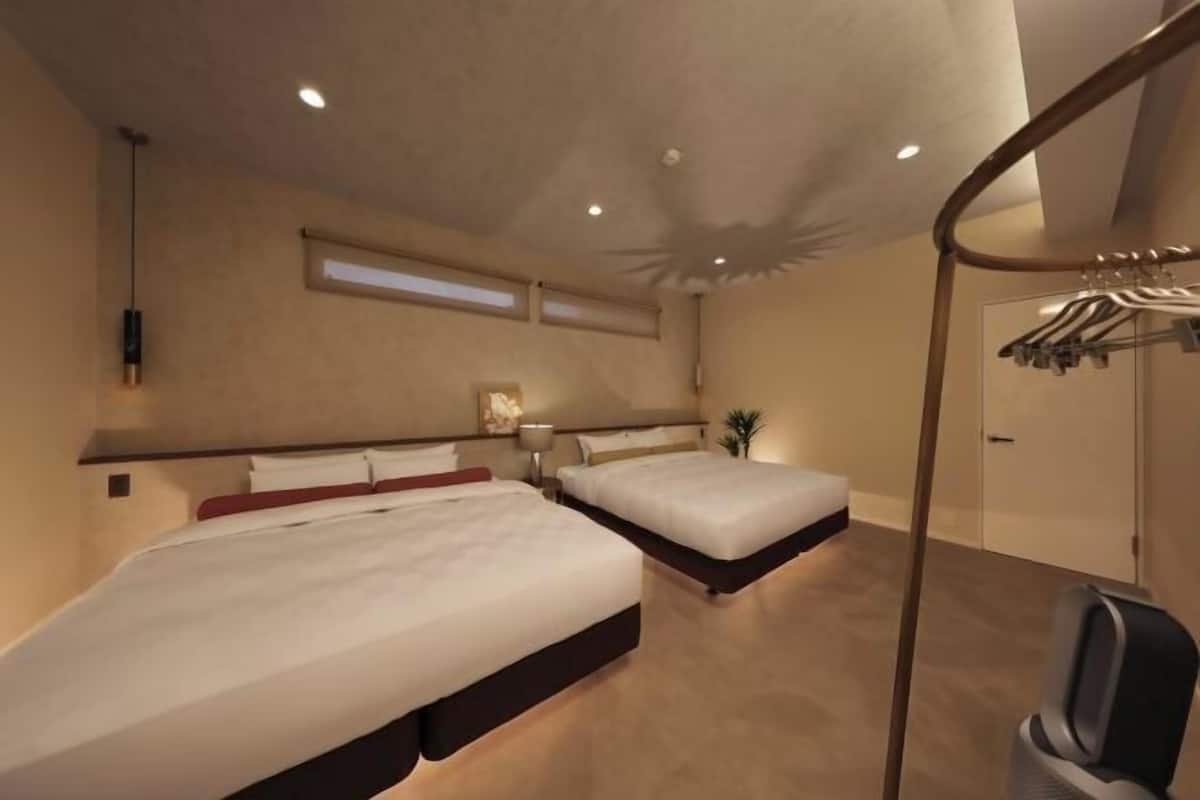 2 chambres, minibar, décoration personnalisée, ameublement personnalisé