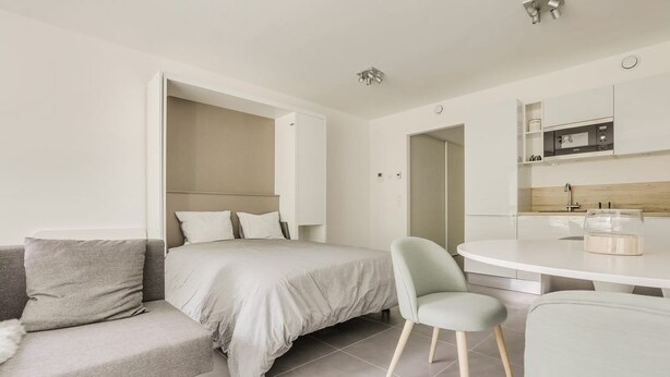 Apartamento conforto | 1 quarto, quartos à prova de som, ferros/tábuas de passar roupa