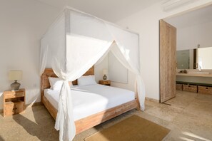 Design-Villa | 3 Schlafzimmer, Bettwäsche aus ägyptischer Baumwolle