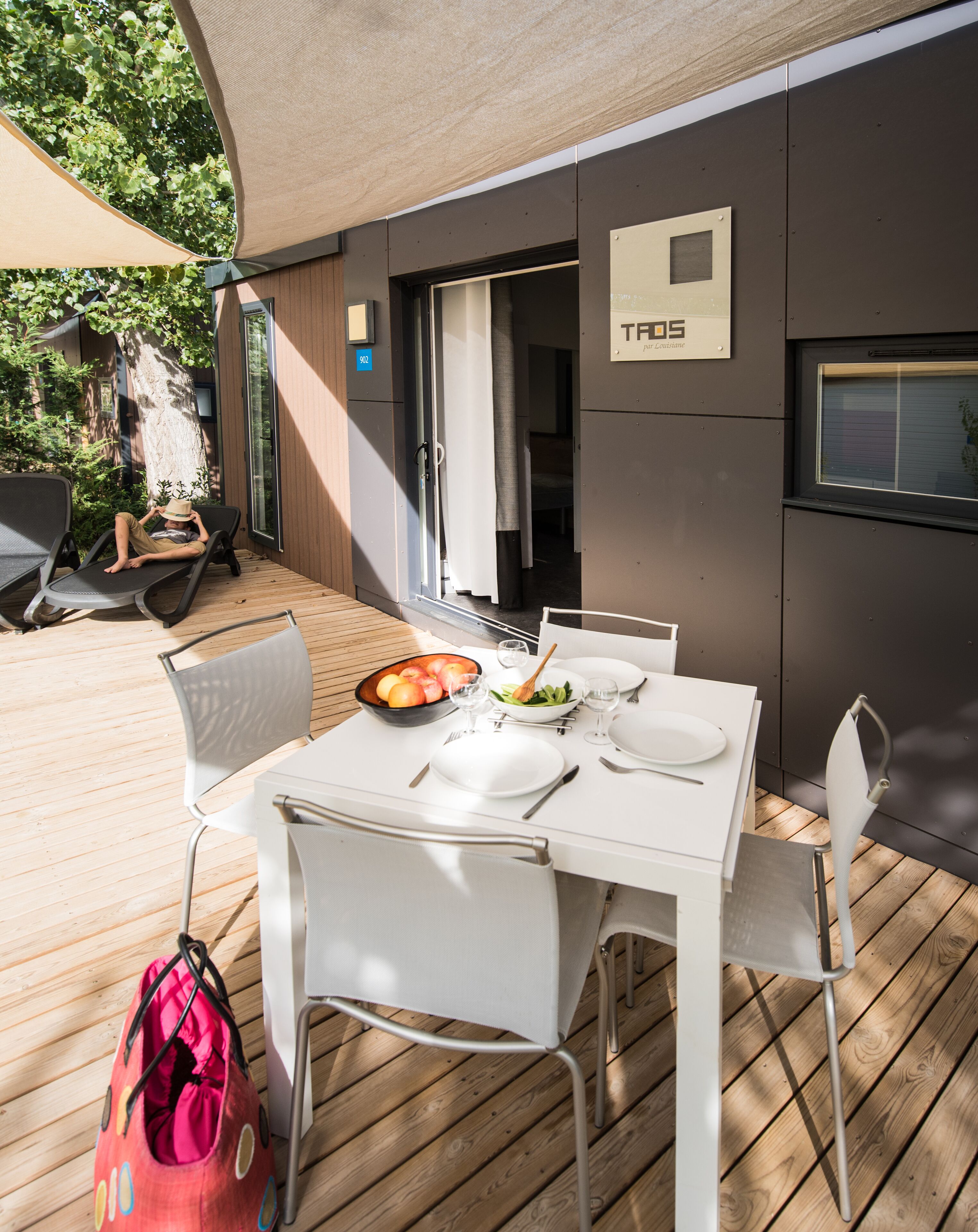 Premium Mobile Home, 3 Bedrooms (6 pers) | Terrace/patio
