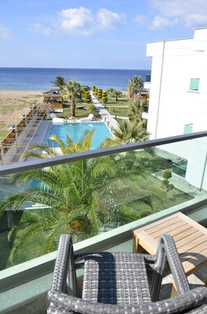 Vue depuis le balcon
