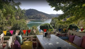 Café da manhã, almoço e jantar