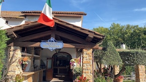 Entrada de la propiedad