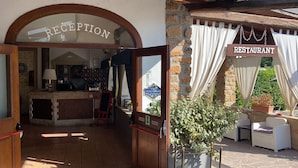 Entrada de la propiedad