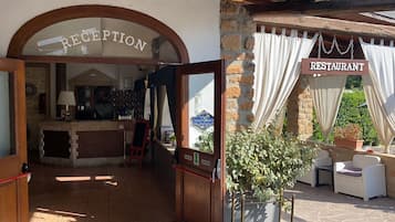 Entrada de la propiedad