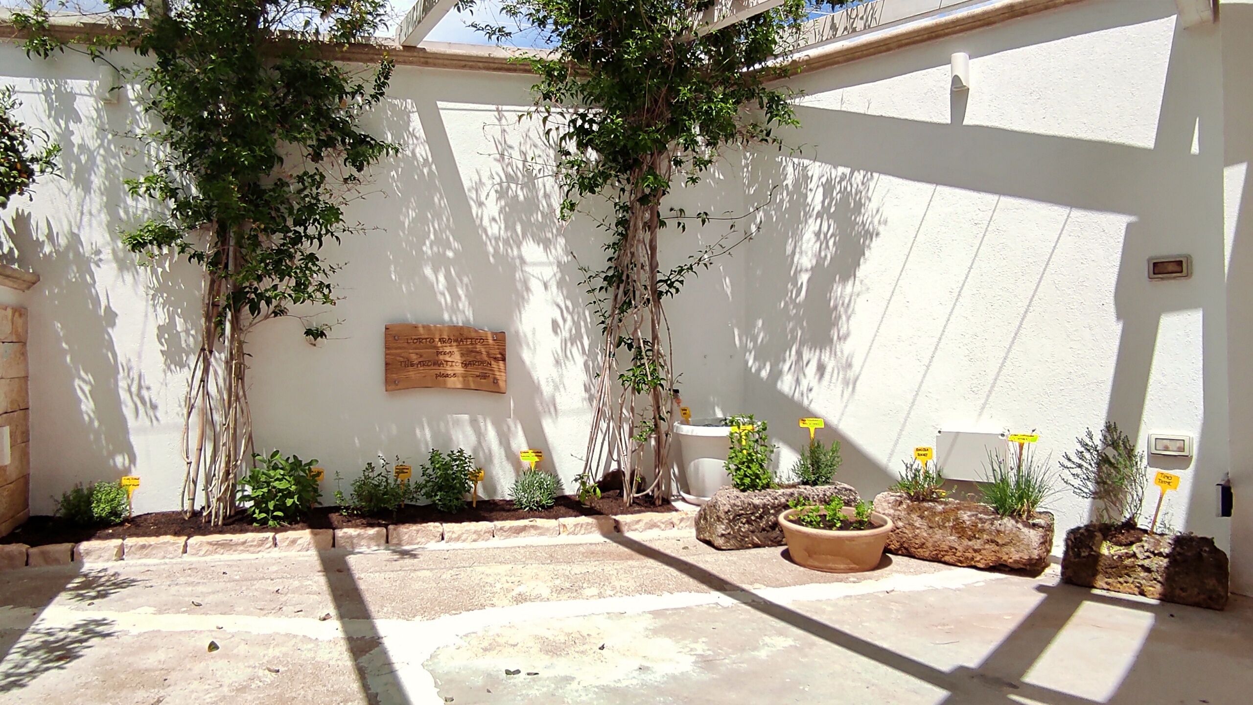 Enceinte de l’hébergement