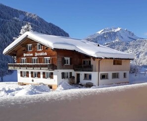 Exterior - Double room (type A) Z-NR. 1 - Greber Christine - bed and breakfast Fernblick (Schoppernau)