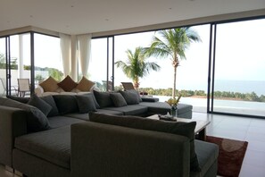Villa, Multiple Bedrooms, Non Smoking, Kitchen | Living area | Flat-screen TV - 18 Bedroom Luxury Sea View Villas (Koh Samui)