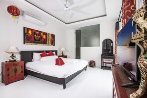 Villa, 6 chambres, non-fumeurs, cuisine | 6 chambres, décoration personnalisée, bureau, Wi-Fi gratuit