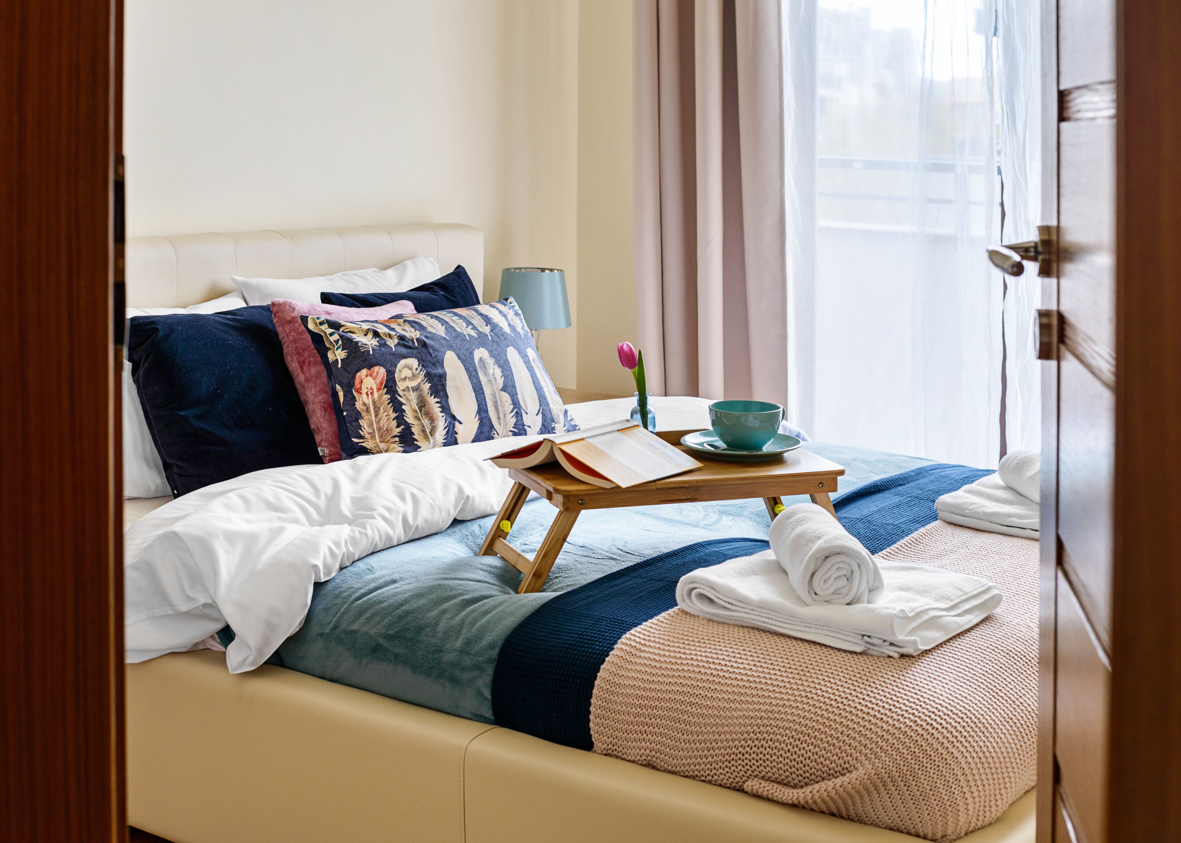 Business Apartment | 2 bedrooms, soundproofing, iron/ironing board, free WiFi