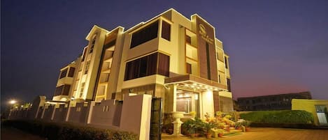 Façade de l’hébergement