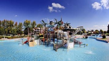 Indoor pool, seasonal outdoor pool