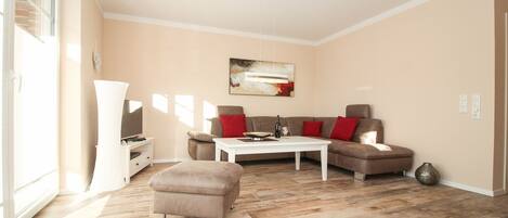 Een televisie en een dvd-speler