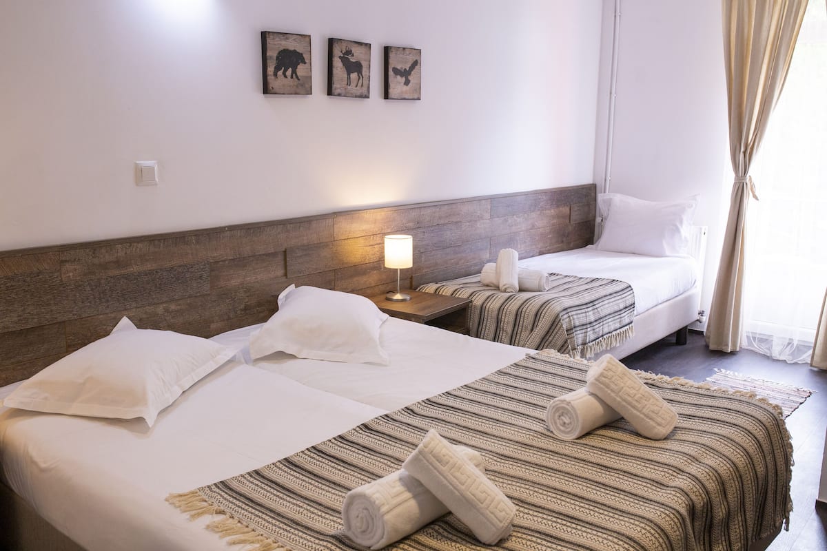 Basic Triple Room, 3 Twin Beds | 1 bedroom, minibar, desk, laptop workspace