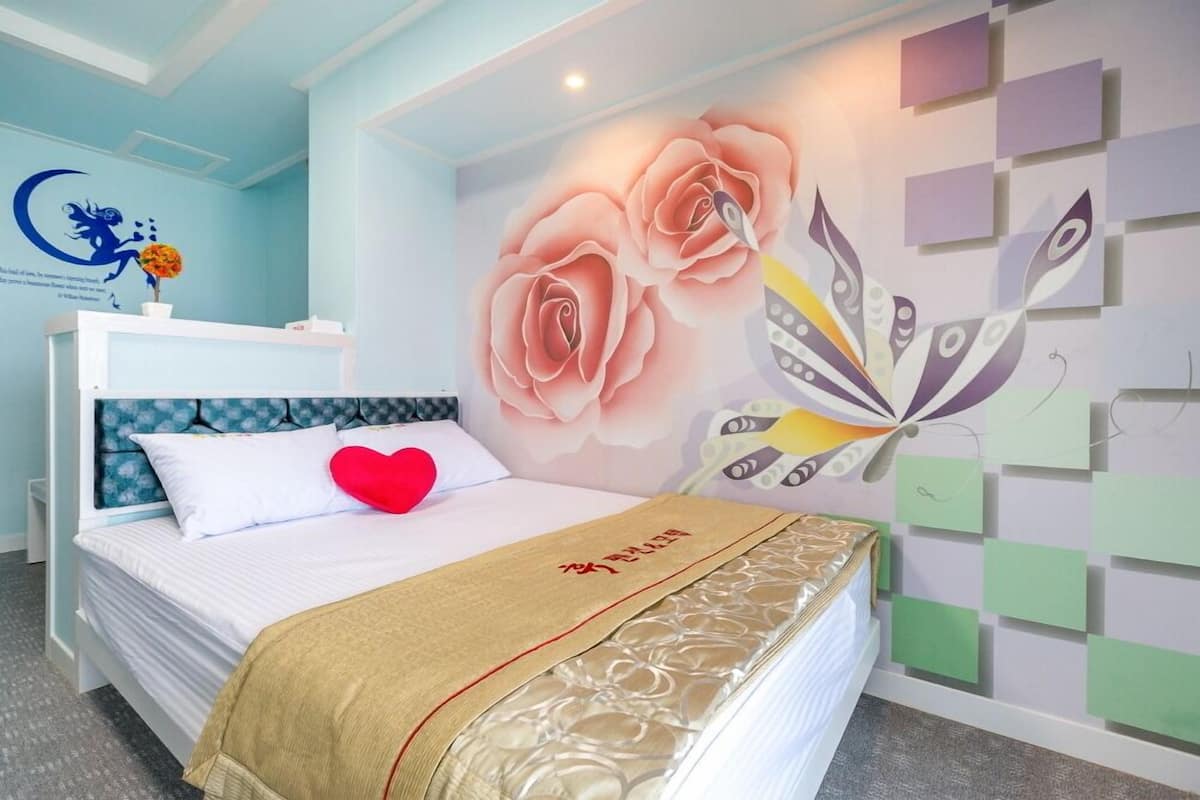 Kamer (Motel 2nd floor Jangmi) | Gratis wifi, beddengoed
